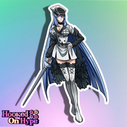 Esdeath Full Body Kiss-Cut Vinyl Decal