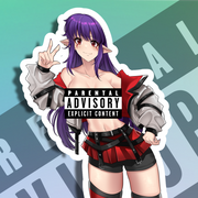 Esil Radiru SE NSFW Full Body Kiss-Cut Vinyl Decal