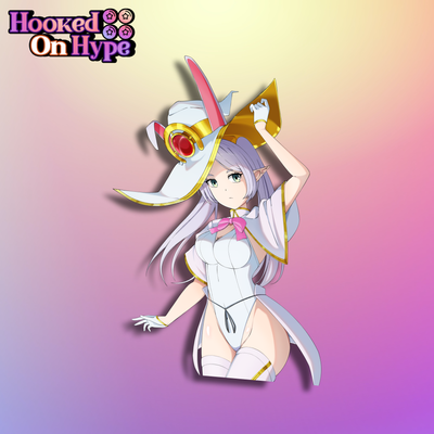 Frieren Bunny | Anime Sticker Decal