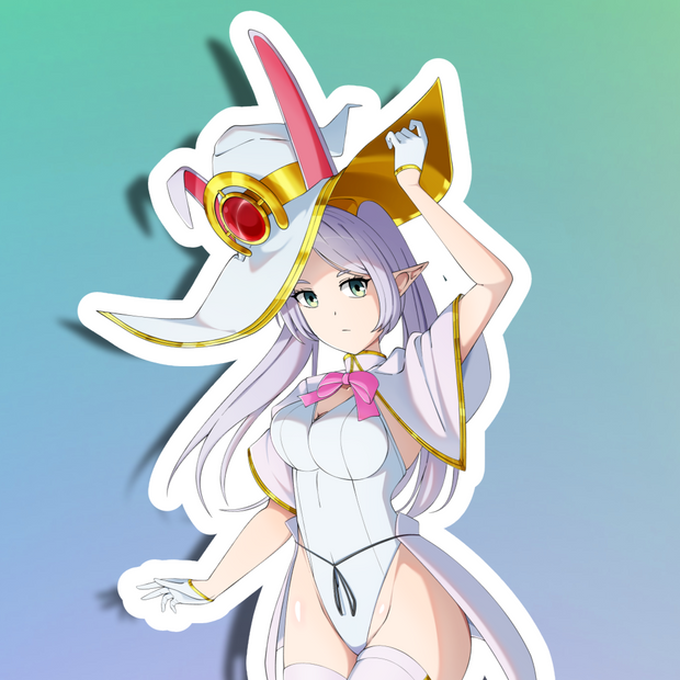Frieren Bunny Full Body Kiss-Cut Vinyl Decal