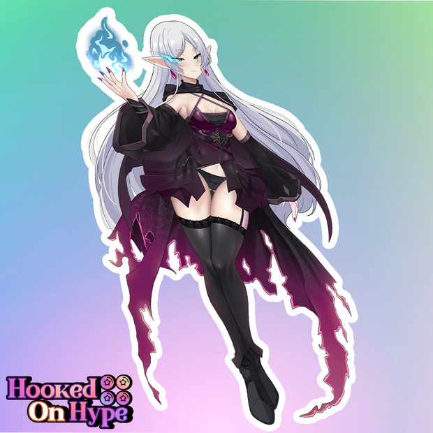 Frieren Dark Heart Full Body Kiss-Cut Vinyl Decal