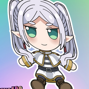 Frieren Fumo Full Body Kiss-Cut Vinyl Decal