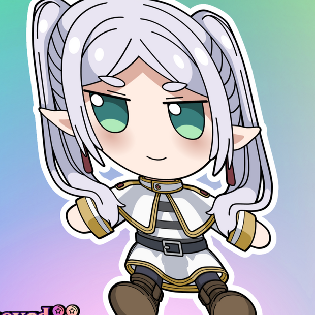 Frieren Fumo Full Body Kiss-Cut Vinyl Decal