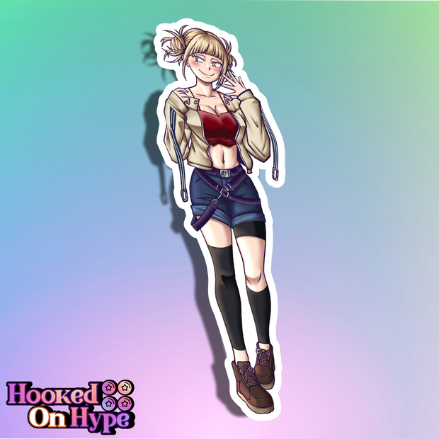Himiko Toga SE Full Body Kiss-Cut Vinyl Decal