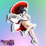 Hinata White Wedding Full Body Kiss-Cut Vinyl Decal