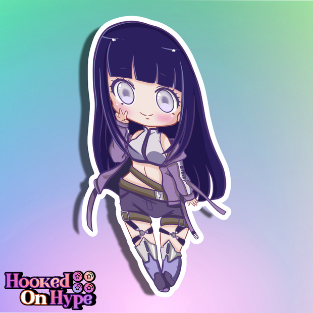 Hinata SE Chibi Full Body Kiss-Cut Vinyl Decal