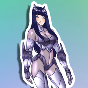 Hinata Mech Full Body Kiss-Cut Vinyl Decal