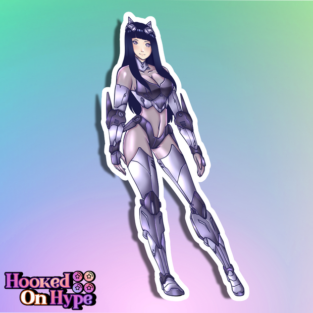 Hinata Mech Full Body Kiss-Cut Vinyl Decal