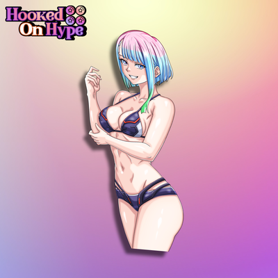 Lucy Kushinada Bikini | Anime Sticker Decal