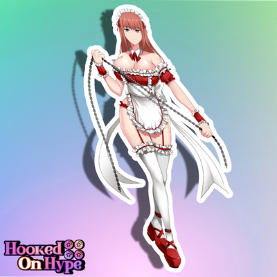 Makima Maid Full Body Kiss-Cut Vinyl Decal