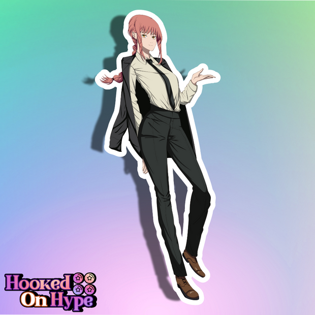 Makima Full Body Kiss-Cut Vinyl Decal