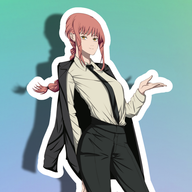 Makima Full Body Kiss-Cut Vinyl Decal