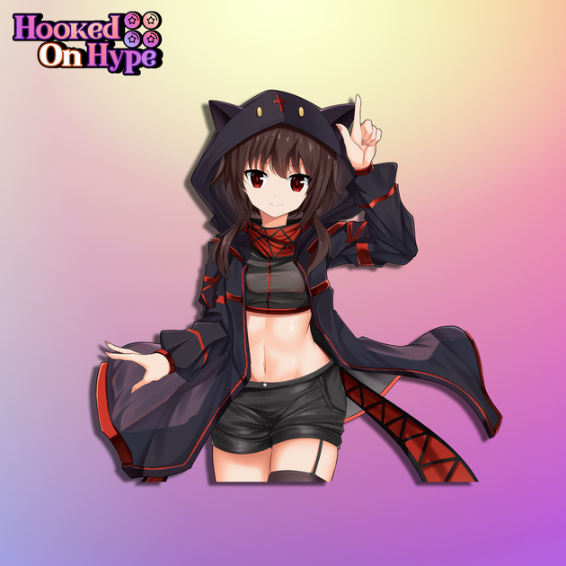 Megumin SE | Anime Sticker Decal (SFW & NSFW) – HookedOnHype