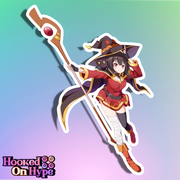 Megumin Full Body Kiss-Cut Vinyl Decal