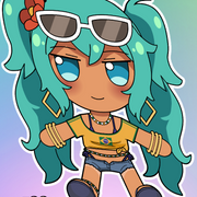 Brazilian Hatsune Miku Fumo Full Body Kiss-Cut Vinyl Decal