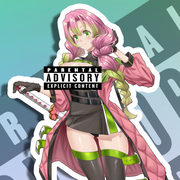 Mitsuri SE NSFW Full Body Kiss-Cut Vinyl Decal