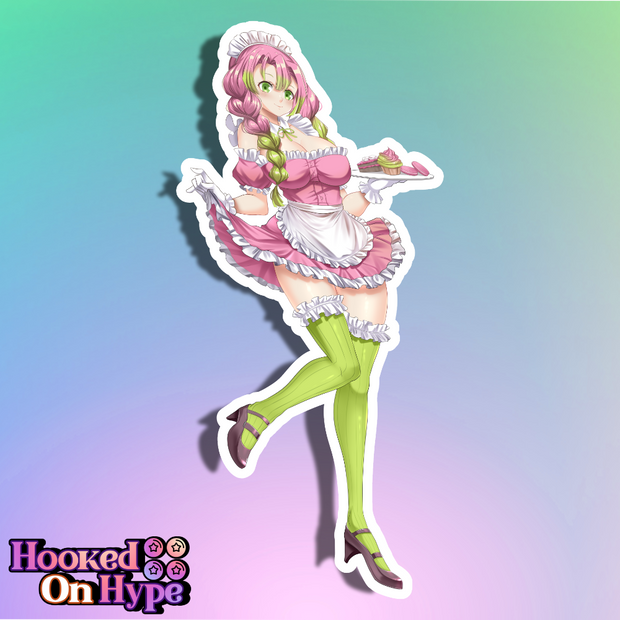 Mitsuri Maid Full Body Kiss-Cut Vinyl Decal
