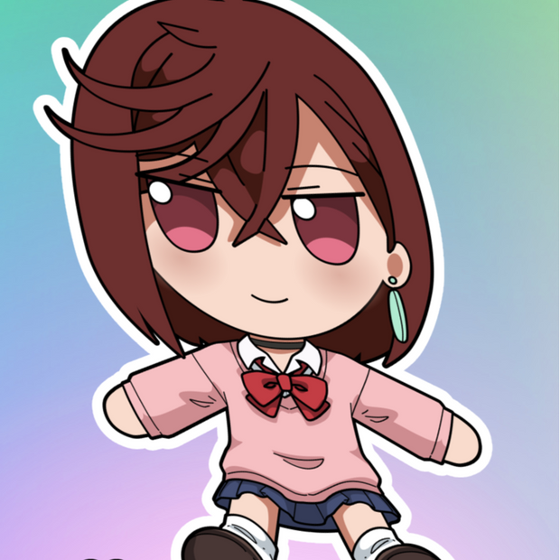 Momo Ayase Fumo Full Body Kiss-Cut Vinyl Decal