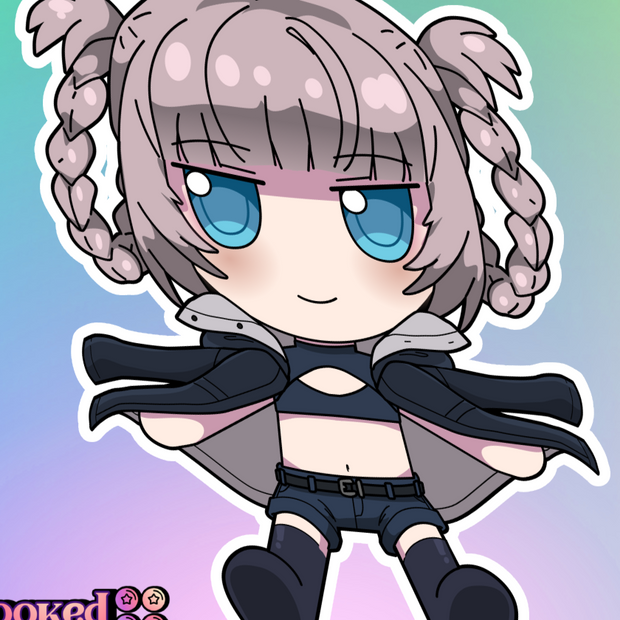 Nazuna Fumo Full Body Kiss-Cut Vinyl Decal