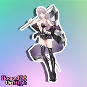 Nazuna Race Queen Full Body Kiss-Cut Vinyl Decal