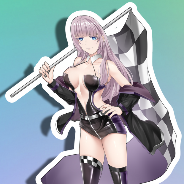 Nazuna Race Queen Full Body Kiss-Cut Vinyl Decal
