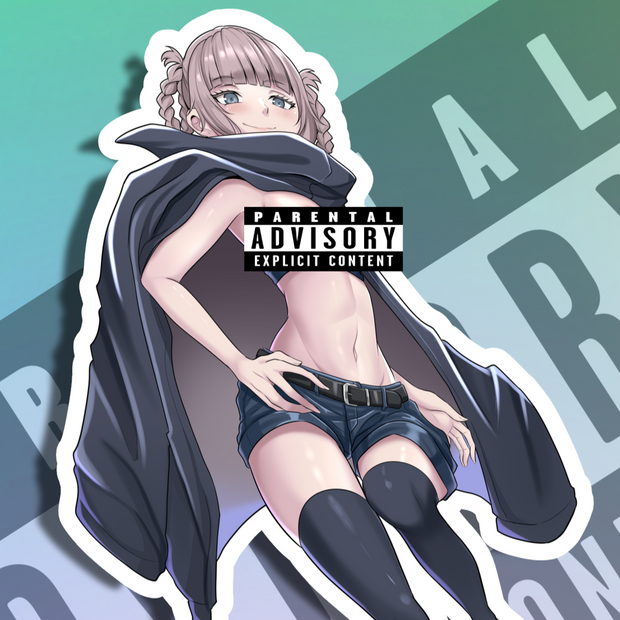 Nazuna NSFW Full Body Kiss-Cut Vinyl Decal