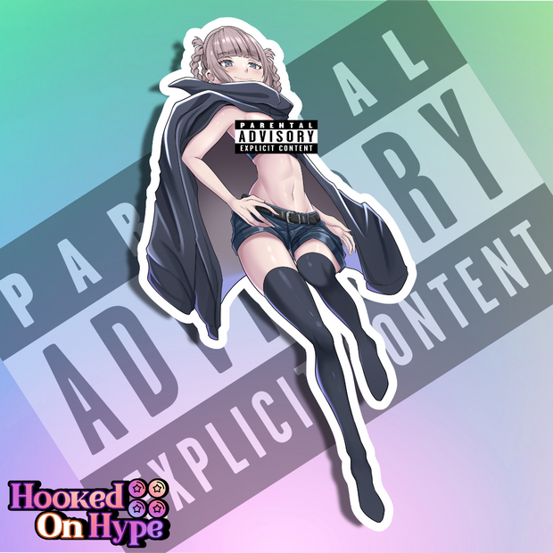 Nazuna NSFW Full Body Kiss-Cut Vinyl Decal