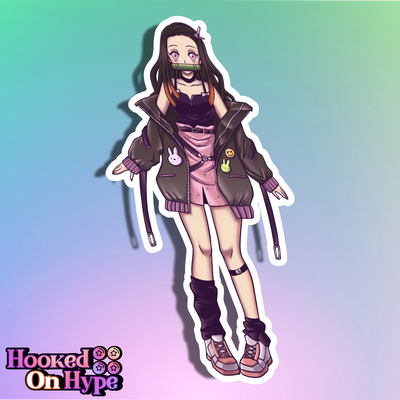 Nezuko SE Full Body Kiss-Cut Vinyl Decal