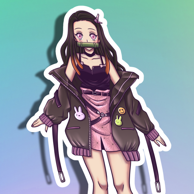 Nezuko SE Full Body Kiss-Cut Vinyl Decal