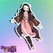 Nezuko Full Body Kiss-Cut Vinyl Decal