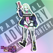 Rebecca SE NSFW Full Body Kiss-Cut Vinyl Decal