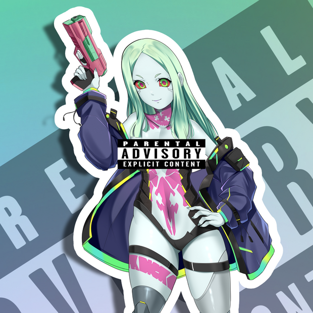 Rebecca SE NSFW Full Body Kiss-Cut Vinyl Decal