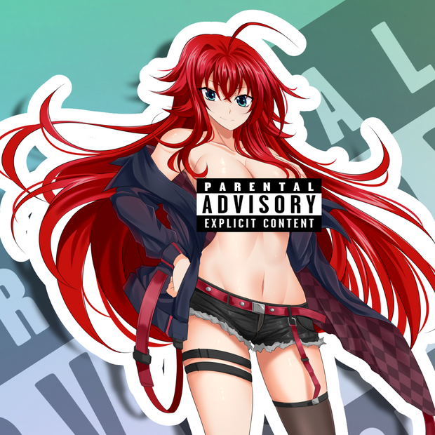Rias SE V2 NSFW Full Body Kiss-Cut Vinyl Decal