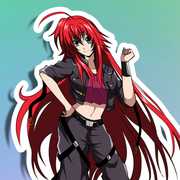 Rias Gremory SE Full Body Kiss-Cut Vinyl Decal