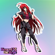 Rias Gremory SE Full Body Kiss-Cut Vinyl Decal