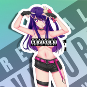 Ai Hoshino SE NSFW Full Body Kiss-Cut Vinyl Decal