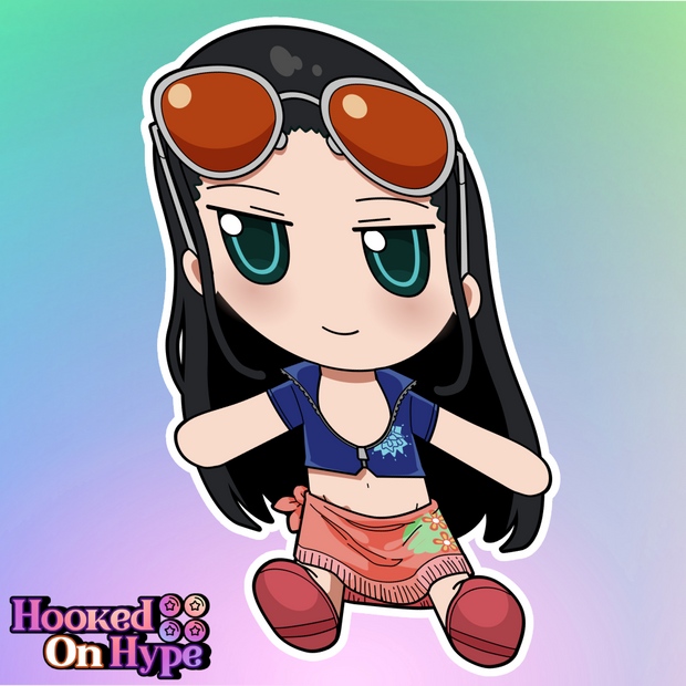 Nico Robin Fumo Full Body Kiss-Cut Vinyl Decal