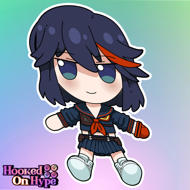 Ryuko Fumo Full Body Kiss-Cut Vinyl Decal