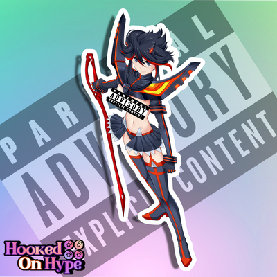 Ryuko Matoi NSFW Full Body Kiss-Cut Vinyl Decal