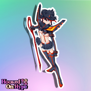 Ryuko Matoi Full Body Kiss-Cut Vinyl Decal