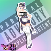 Shinobu Maid NSFW Full Body Kiss-Cut Vinyl Decal