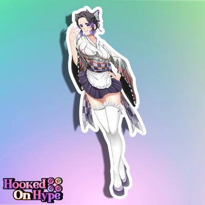 Shinobu Maid Full Body Kiss-Cut Vinyl Decal