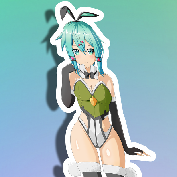 Sinon Bunny Full Body Kiss-Cut Vinyl Decal
