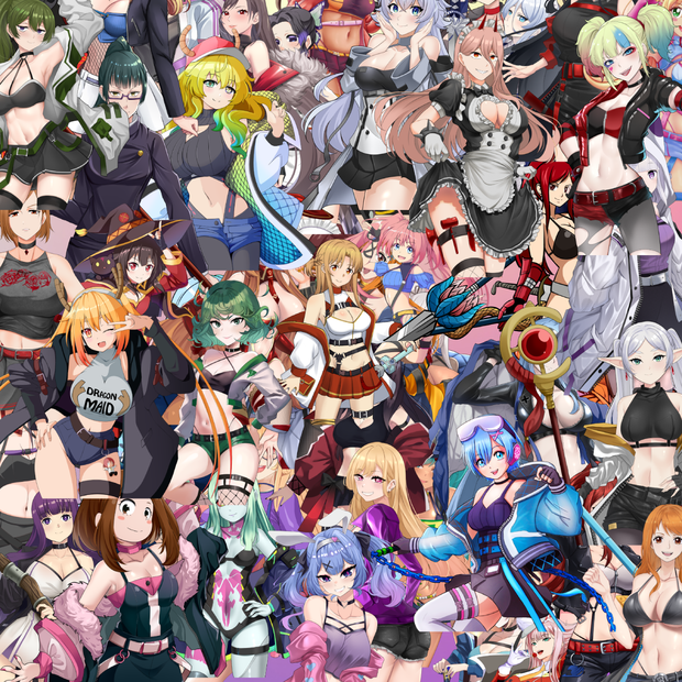 * Waifu Surprise Pack | Anime Sticker Decal *