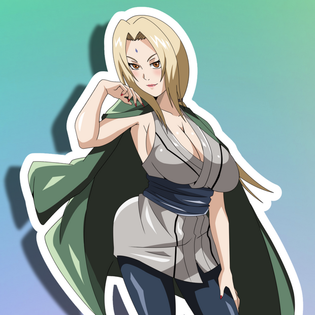 Tsunade Full Body Kiss-Cut Vinyl Decal