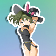 Ubel Bunny Full Body Kiss-Cut Vinyl Decal