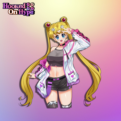 Sailor Moon Usagi SE | Anime Sticker Decal (SFW & NSFW)