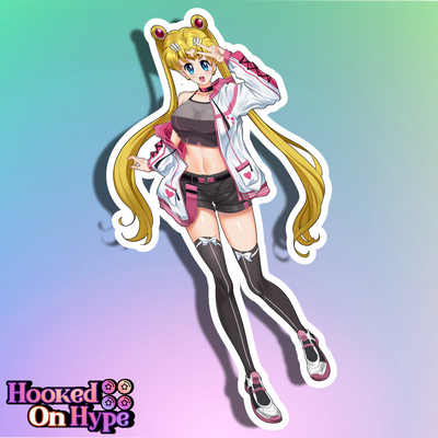 Sailor Moon Usagi SE Full Body Kiss-Cut Vinyl Decal