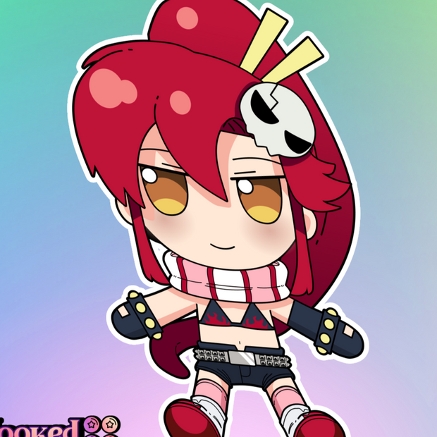 Yoko Littner Miku Fumo Full Body Kiss-Cut Vinyl Decal
