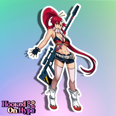 Yoko Littner Full Body Kiss-Cut Vinyl Decal